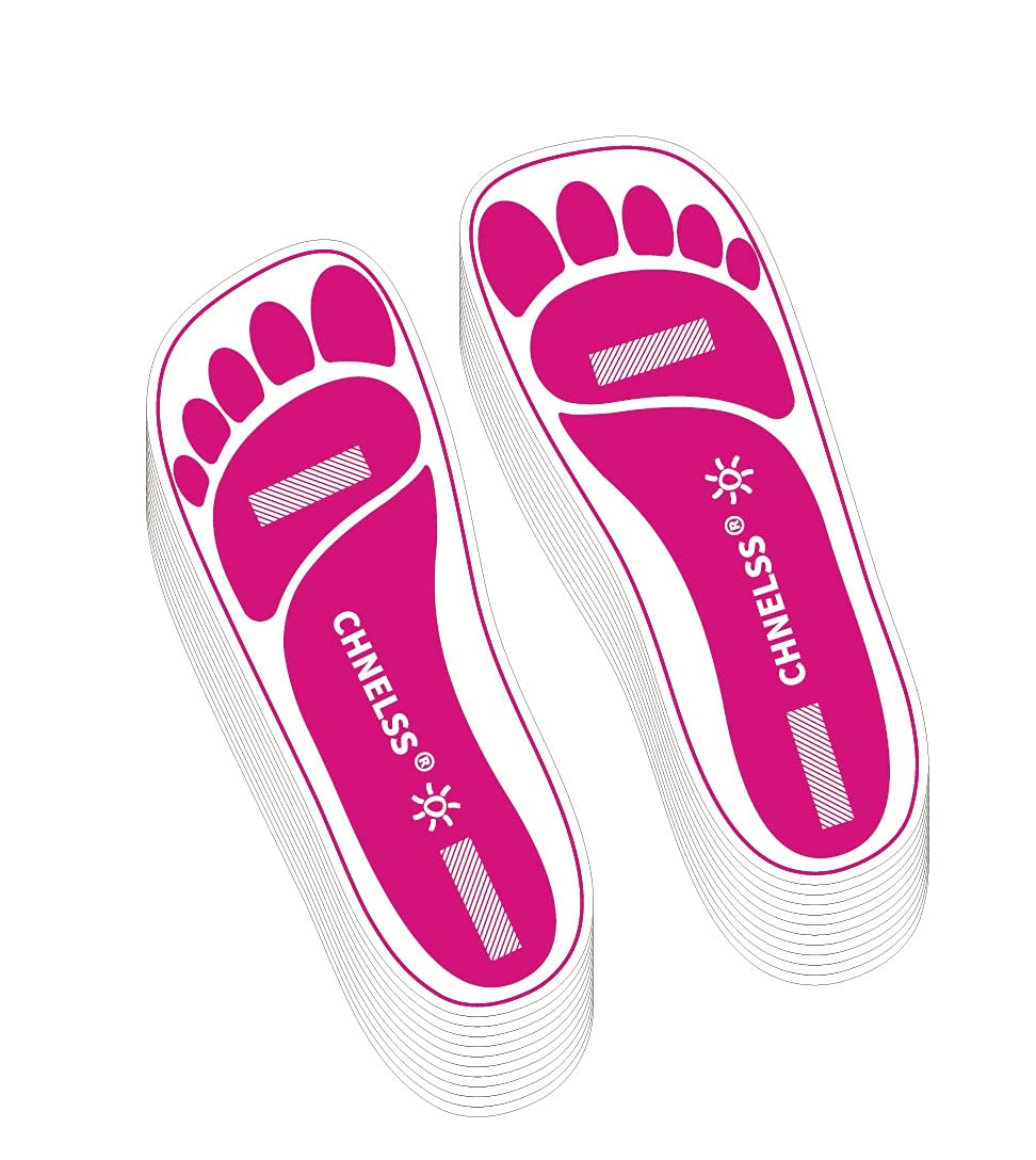 CHNELSS pads-pies-desechables rosa en empaque, protección higiénica para bronceado