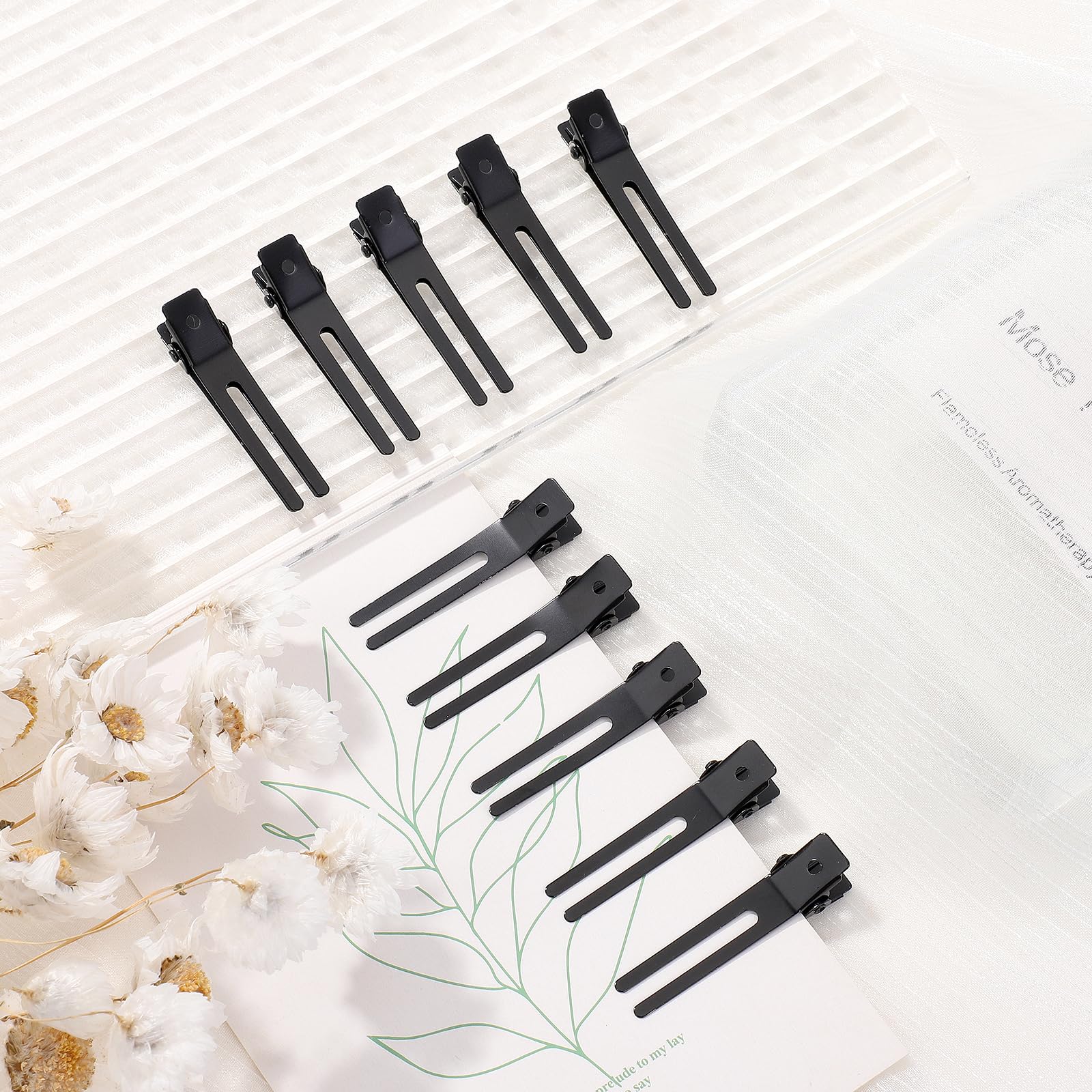Choicbaby clip with double-fork design offering lasting grip on hair
