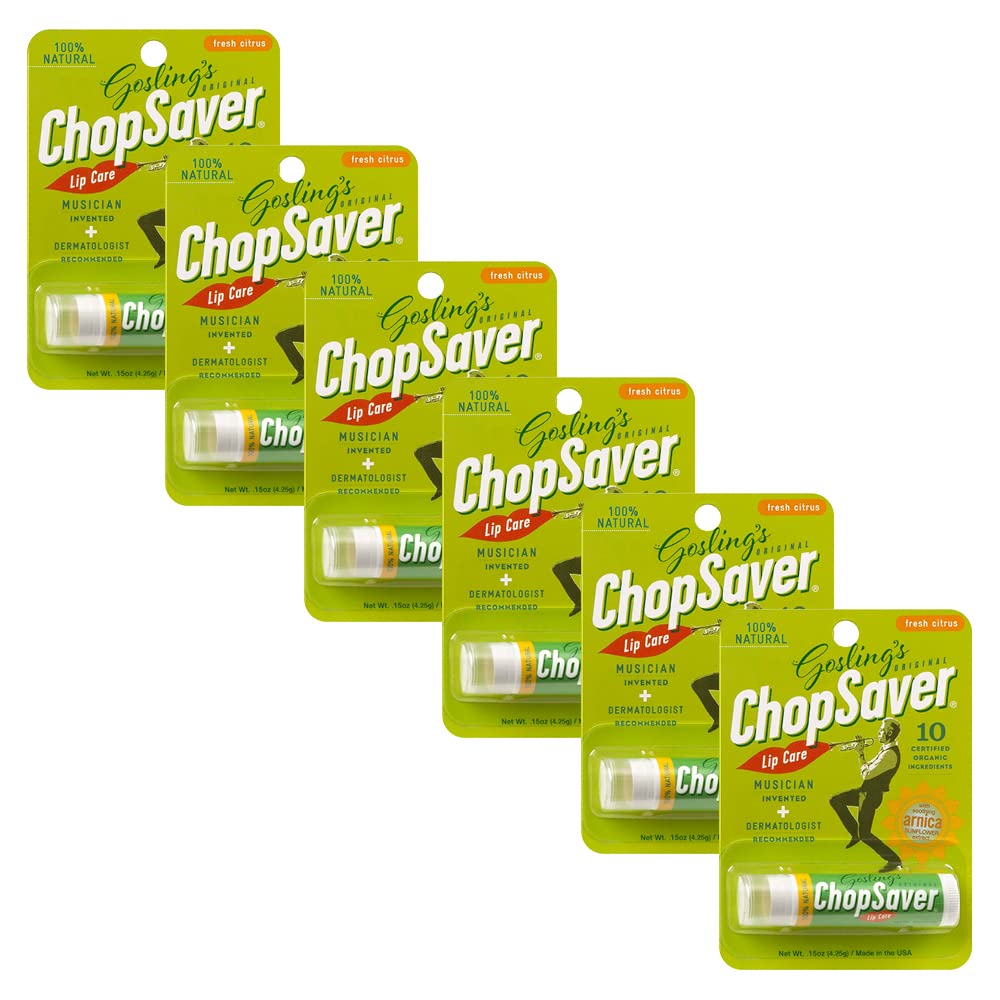 ChopSaver Gosling’s Original lip balm tube, natural hydration for lips and skin