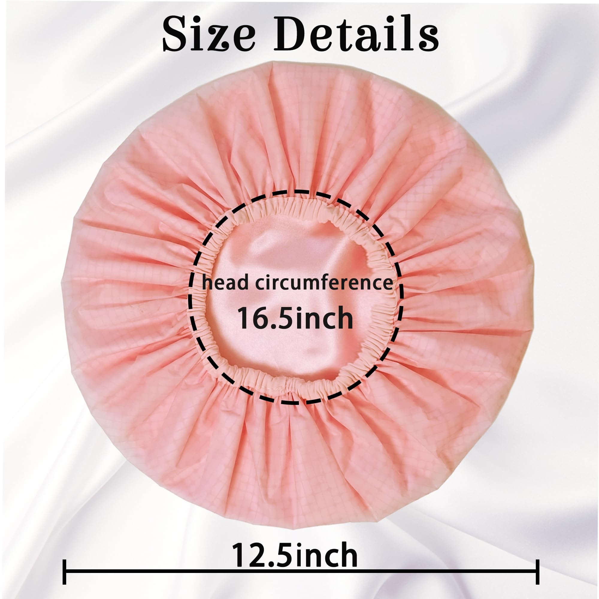 Choshion multi-purpose shower cap for shower, spa, and makeup