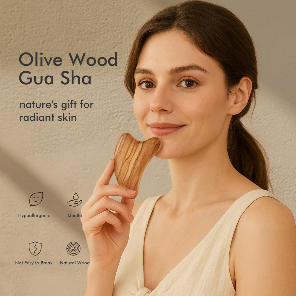 CHOSIN gua sha tool showing jawline sculpting design for contoured look