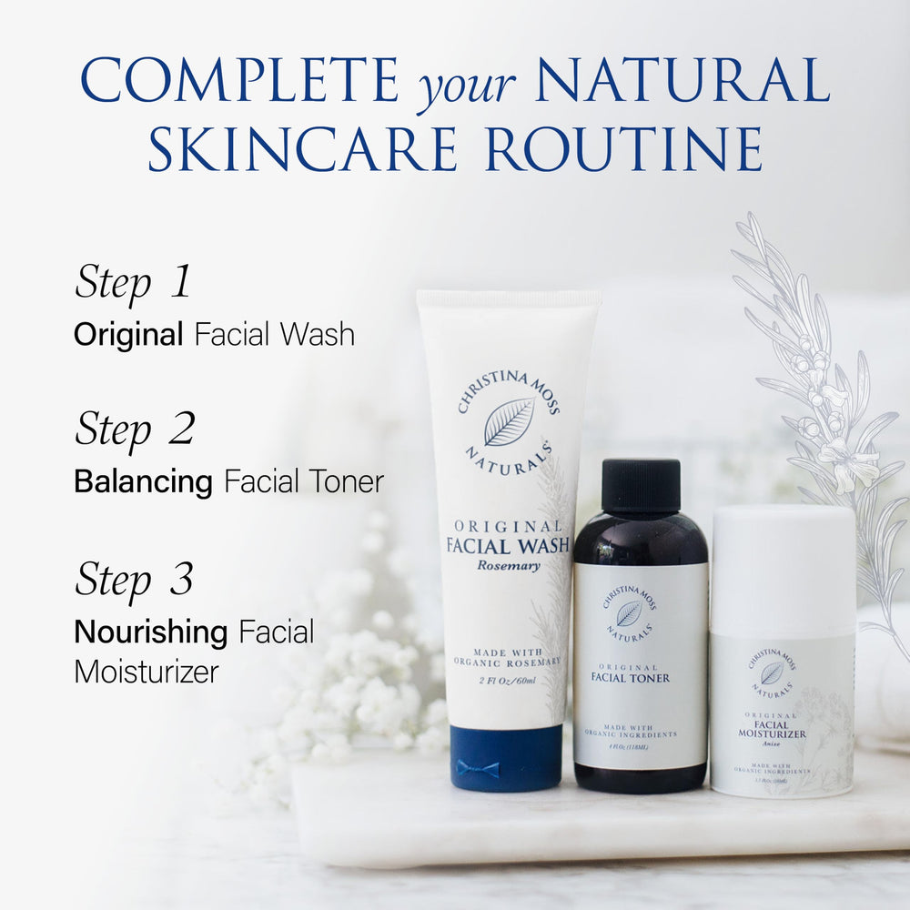 Christina Moss Naturals face wash suitable for all skin types