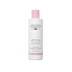 Christophe Robin Delicate Volumizing Shampoo bottle with rose extracts adds natural volume for fine hair.