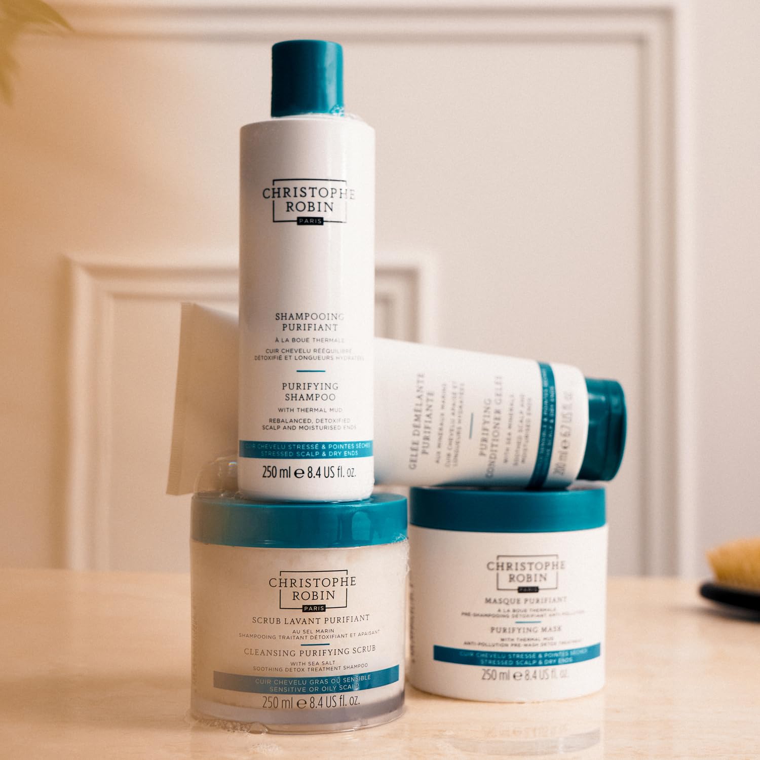 Envase de 75 ml de Christophe Robin, práctico para viaje y uso habitual