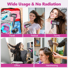 Chuancheng smoothing nozzle in use with Dyson Supersonic for controlled drying