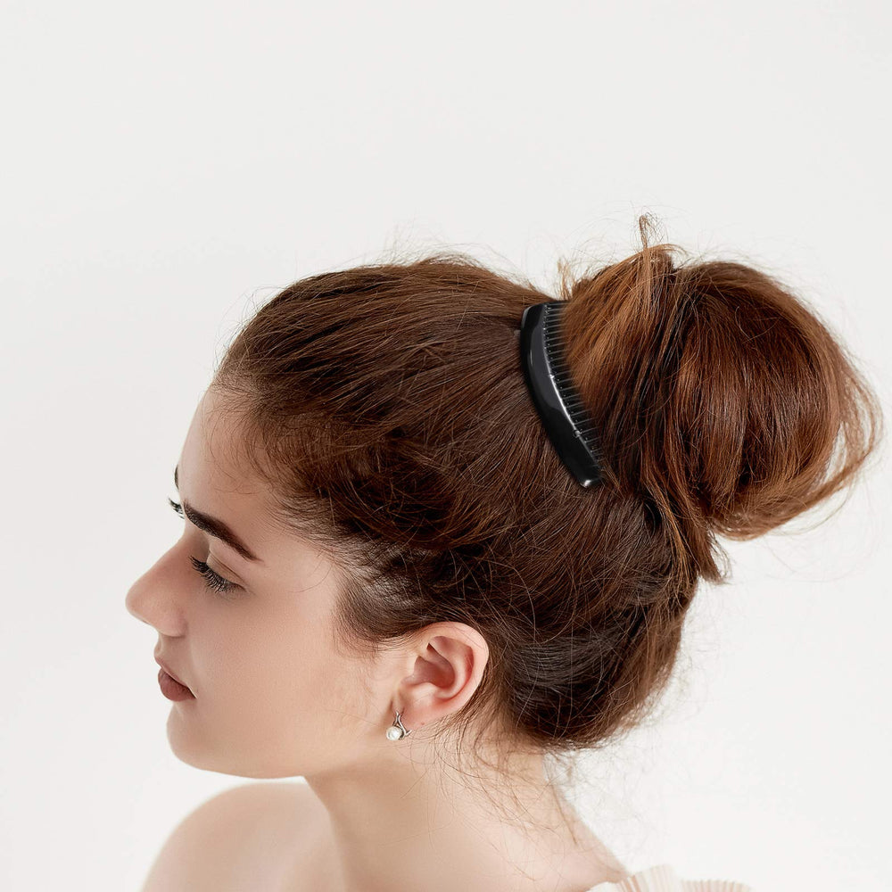 Chuangdi light brown twist comb, ready for daily wear.