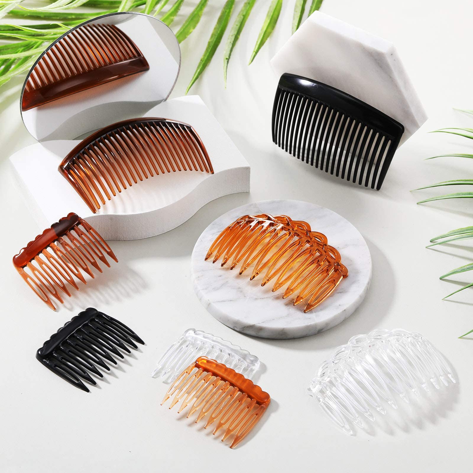 Chuangdi multi-color hair comb collection highlights assorted hues