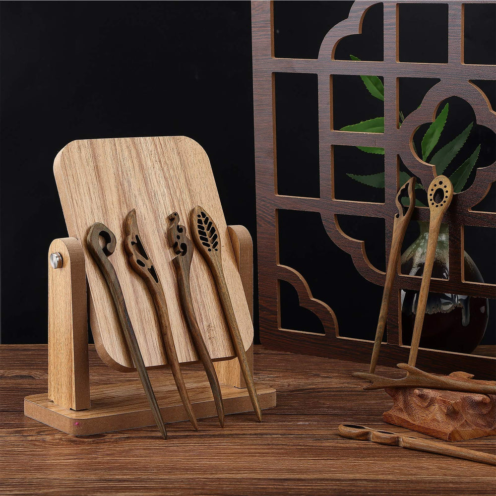 Chuangdi palillos retro de madera, ideales para bodas y fiestas