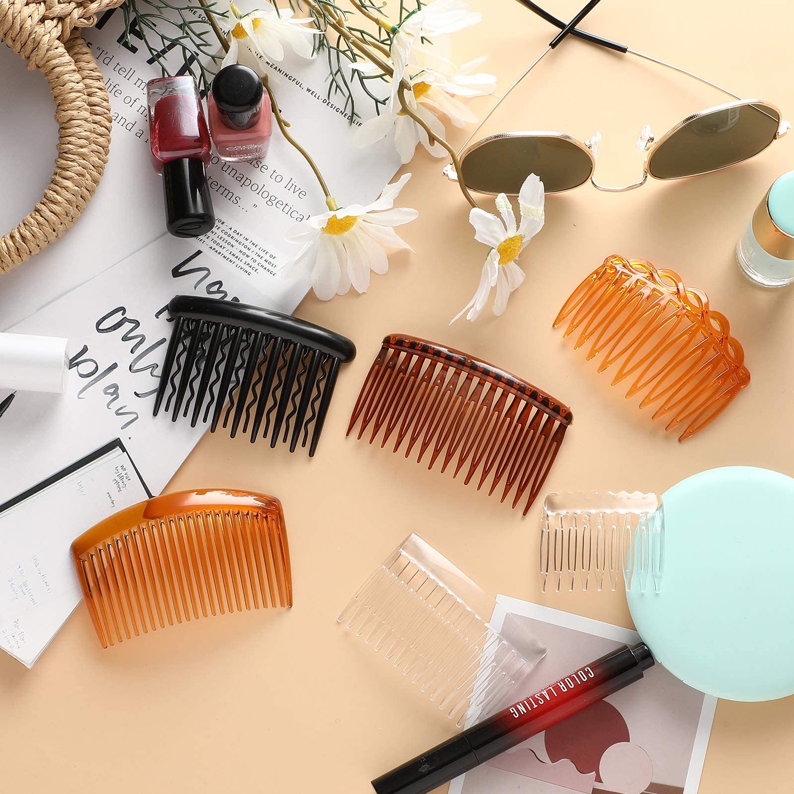 Ideal for fixing bangs, decorating hairstyles, and daily wear at events.