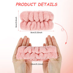 Chuangdi elastic-fit wrist bands stretch to fit most wrists without slipping.