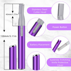 Chumia brow trimmer compact design for easy handling and travel efficiency.
