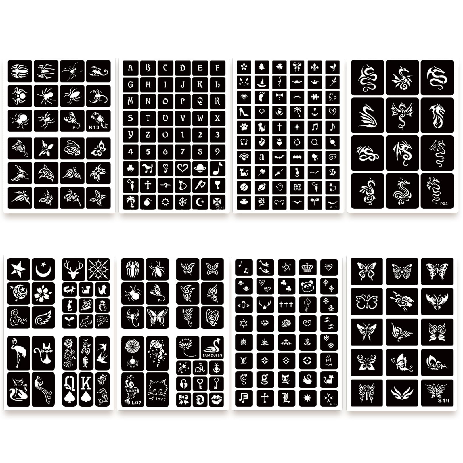 ChurlChurl party-ready stencil kit for weddings, beaches, and festivals.