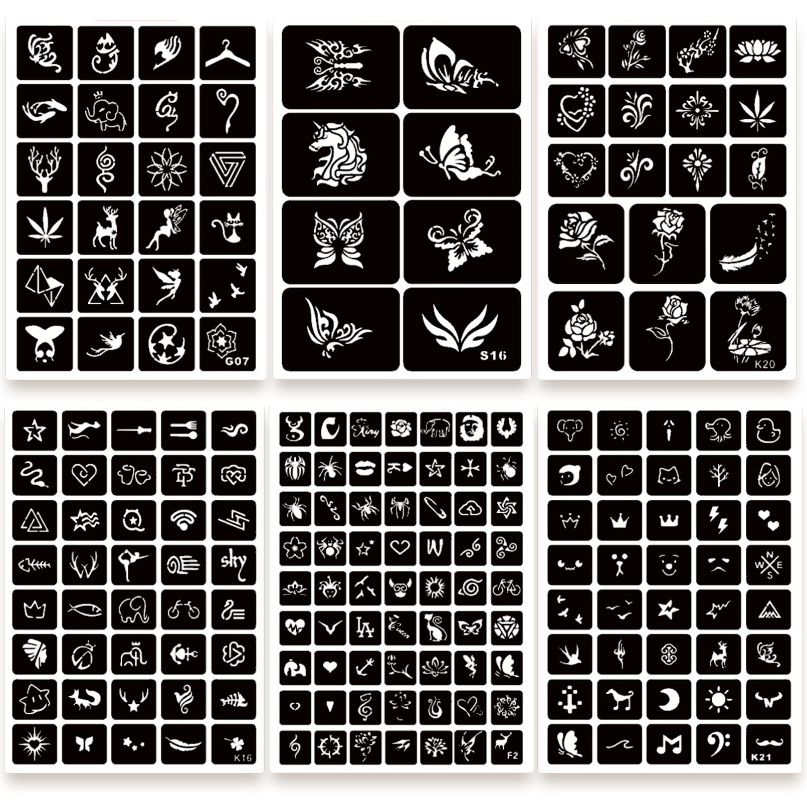 ChurlChurl reusable PVC stencils provide durable, cost-effective practice.