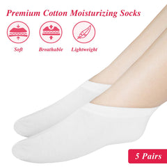 CIATBYYJ calcetines spa, uso nocturno con crema para pies.
