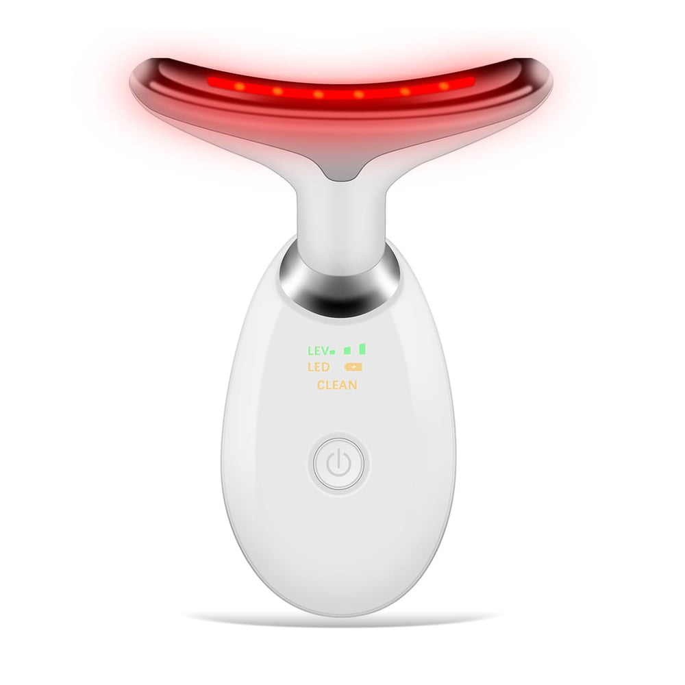 Cibqun Face and Neck Massager compact design for easy grip and control.