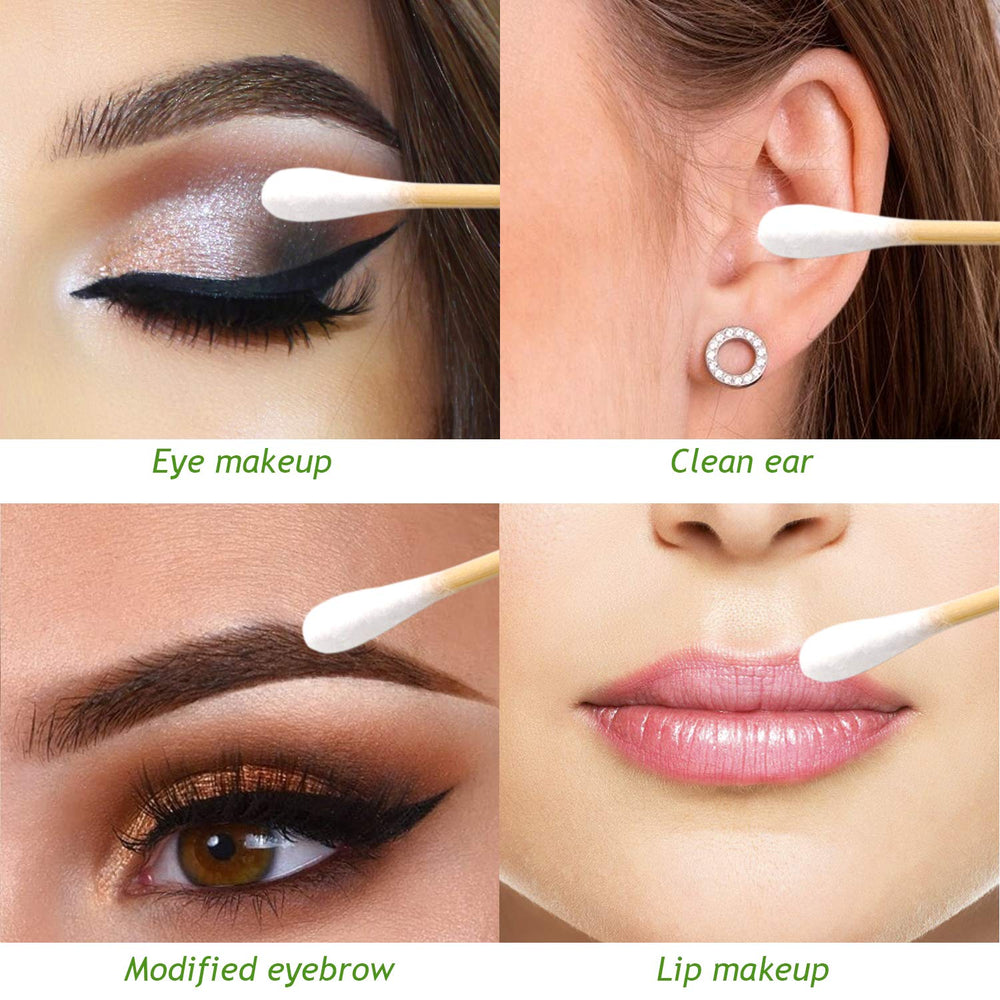 Cibutyful ear care with gentle swabs for careful cleaning