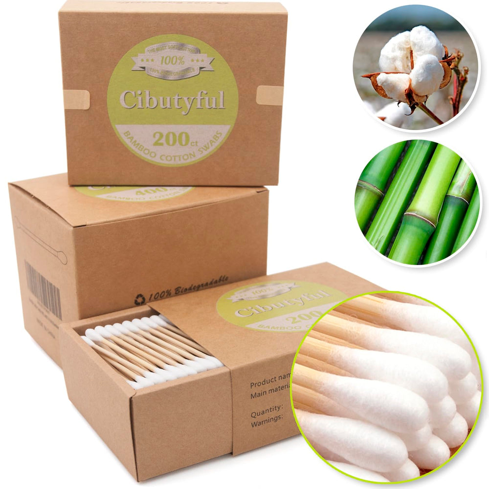 Cibutyful two-pack 200-count travel boxes for on-the-go essentials