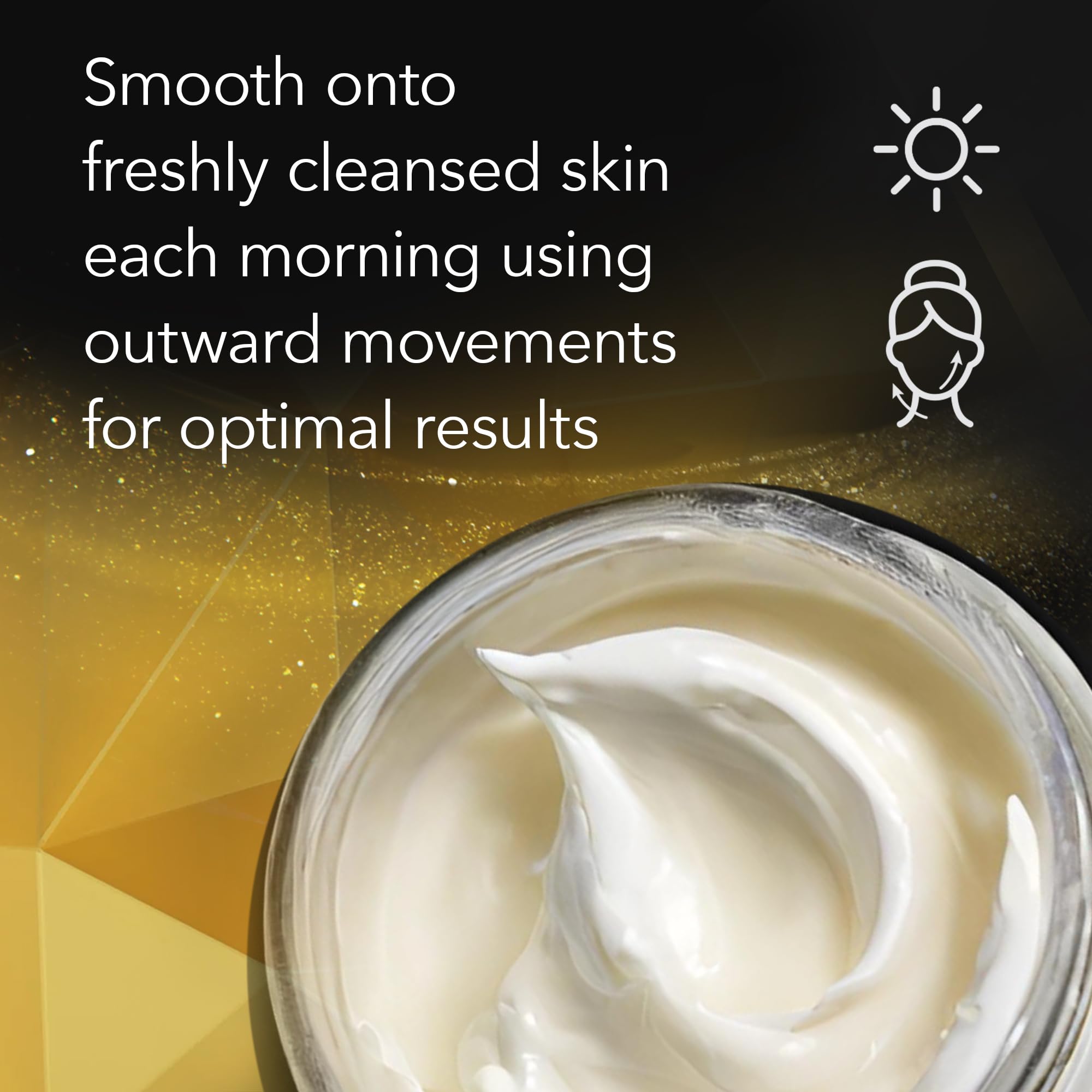 Cicatricure Gold Lift Day Cream ofrece protección solar para uso diurno.