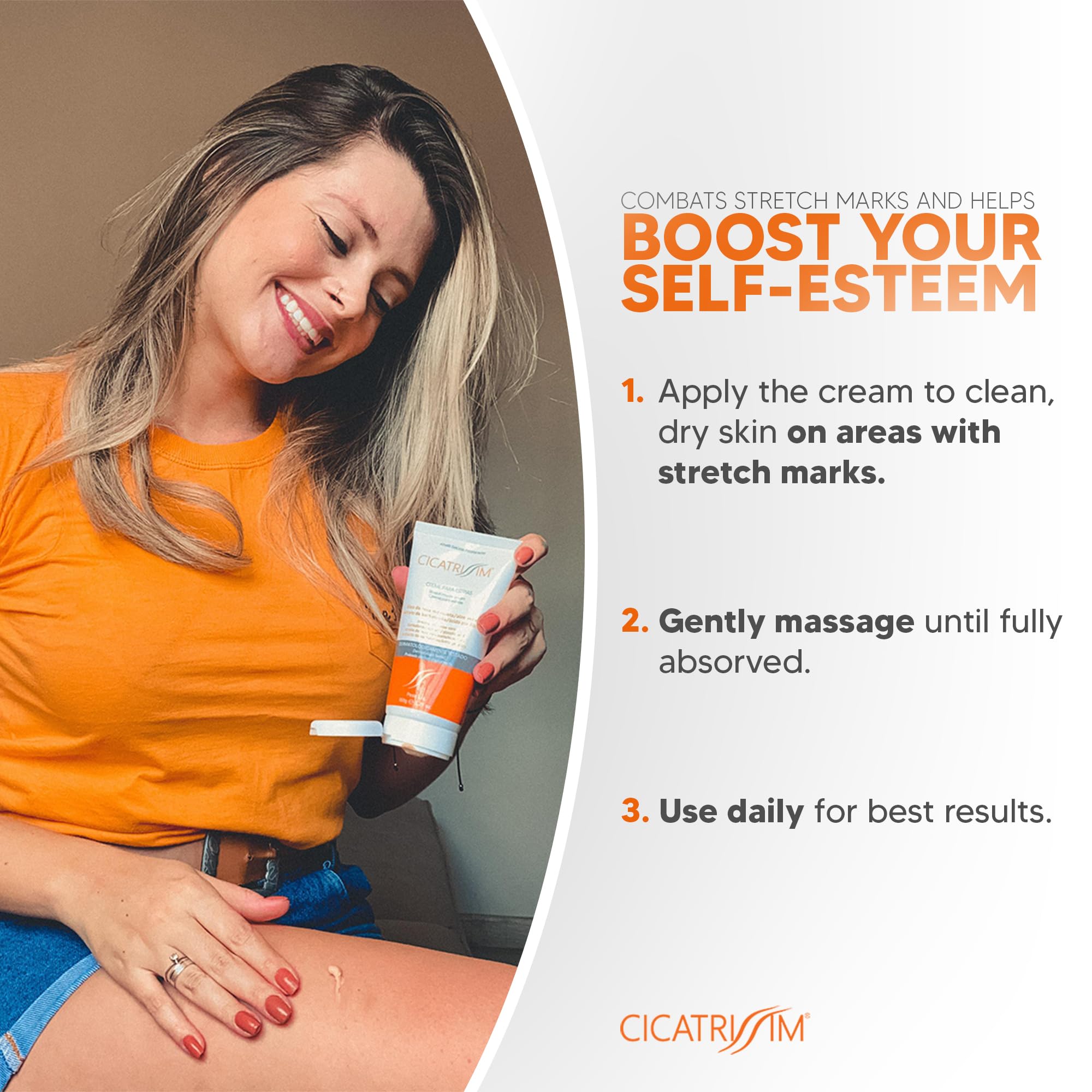 Lightweight Cicatrissim formula delivers non-greasy hydration