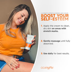Lightweight Cicatrissim formula delivers non-greasy hydration