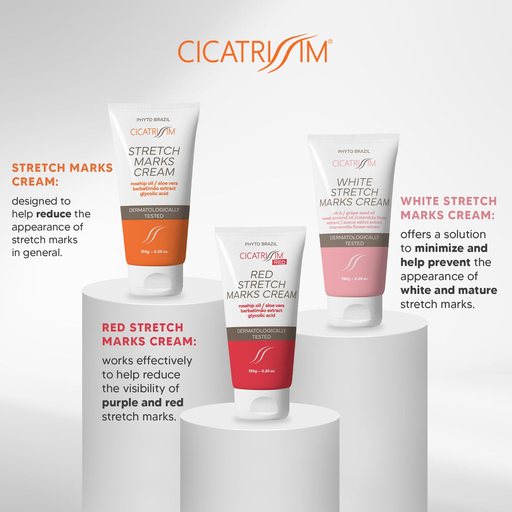 Postpartum-safe Cicatrissim for pregnancy-related stretch marks