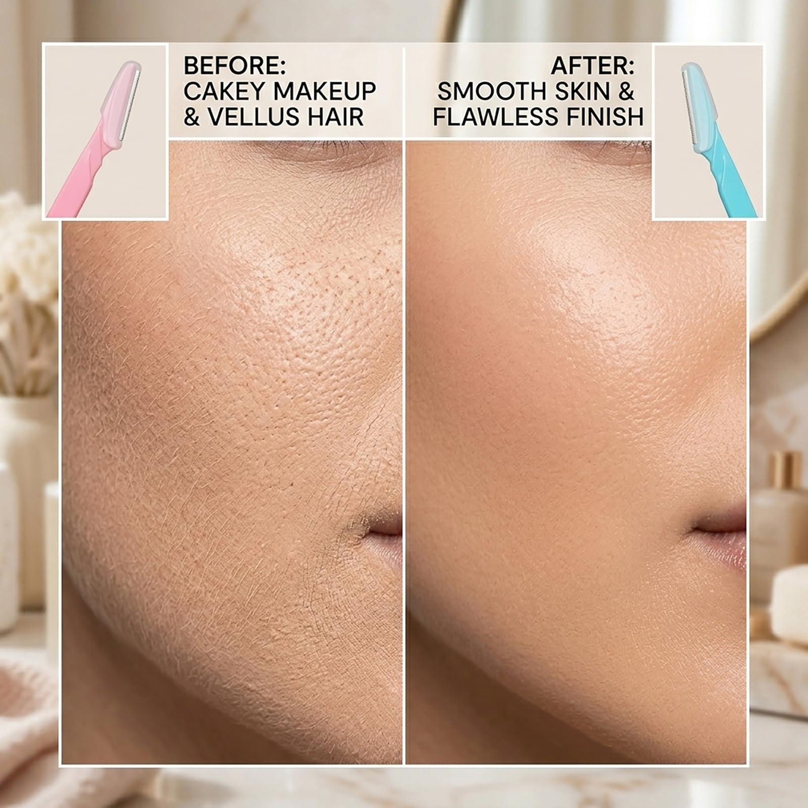 CICINUJOY safe and easy facial hair removal for everyday skincare.