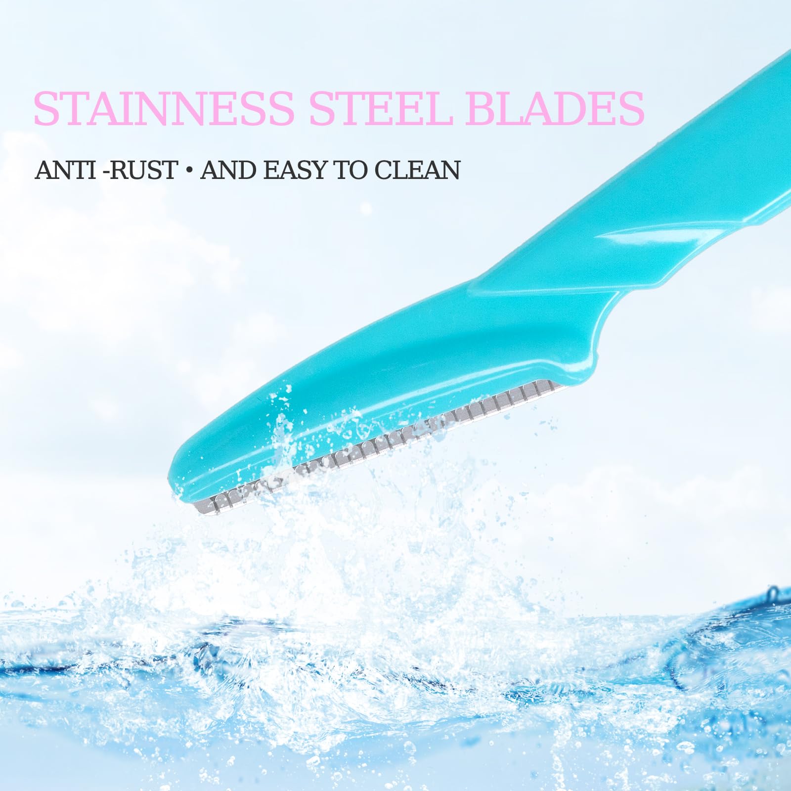 CICINUJOY travel-friendly container keeps blades organized on the go.