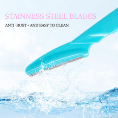 CICINUJOY travel-friendly container keeps blades organized on the go.