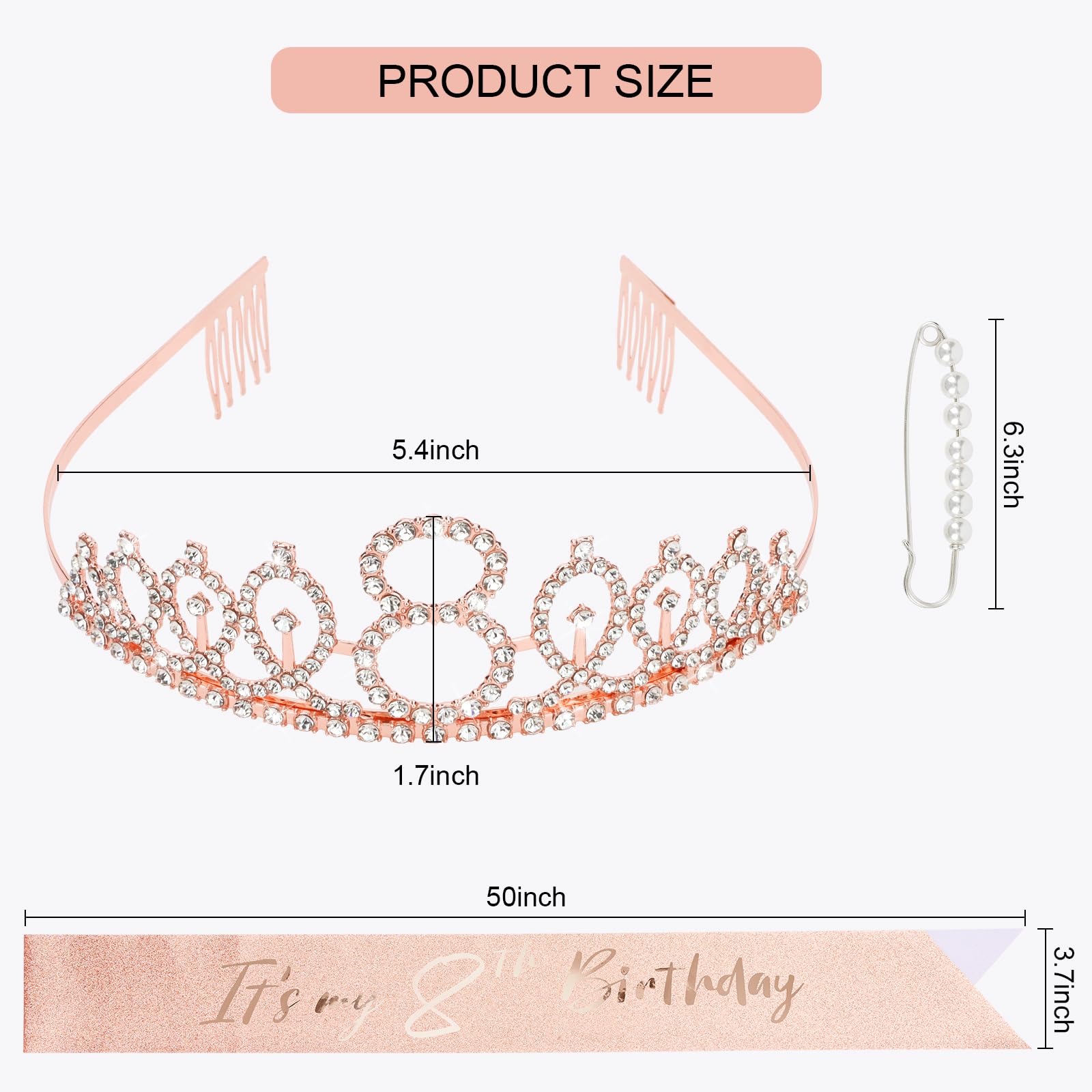 CIEHER broches de perla, seguro y elegante para el conjunto.