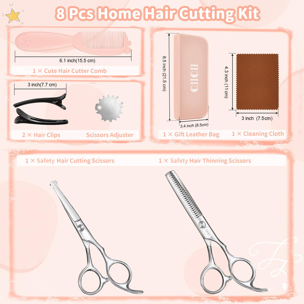 CIICII cleaning cloth helps maintain blades and hygiene.