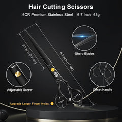 CIICII thinning scissors 28 teeth for even layering