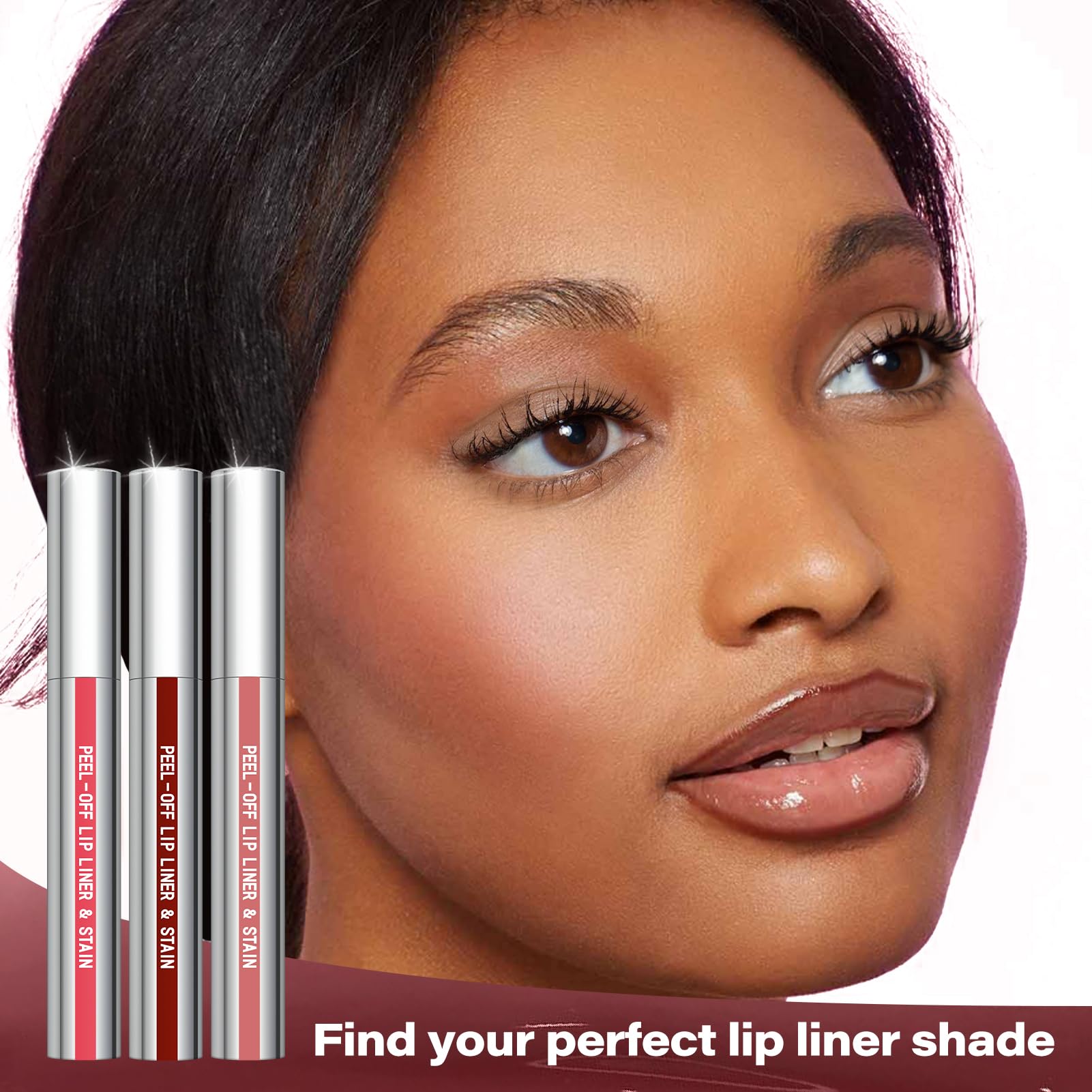Cilrofelr delineador-labial-aplicación-ultra-facil para definición rápida.