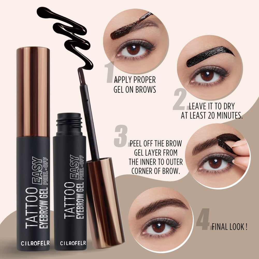 Cilrofelr gel cejas, pack doble para ahorro