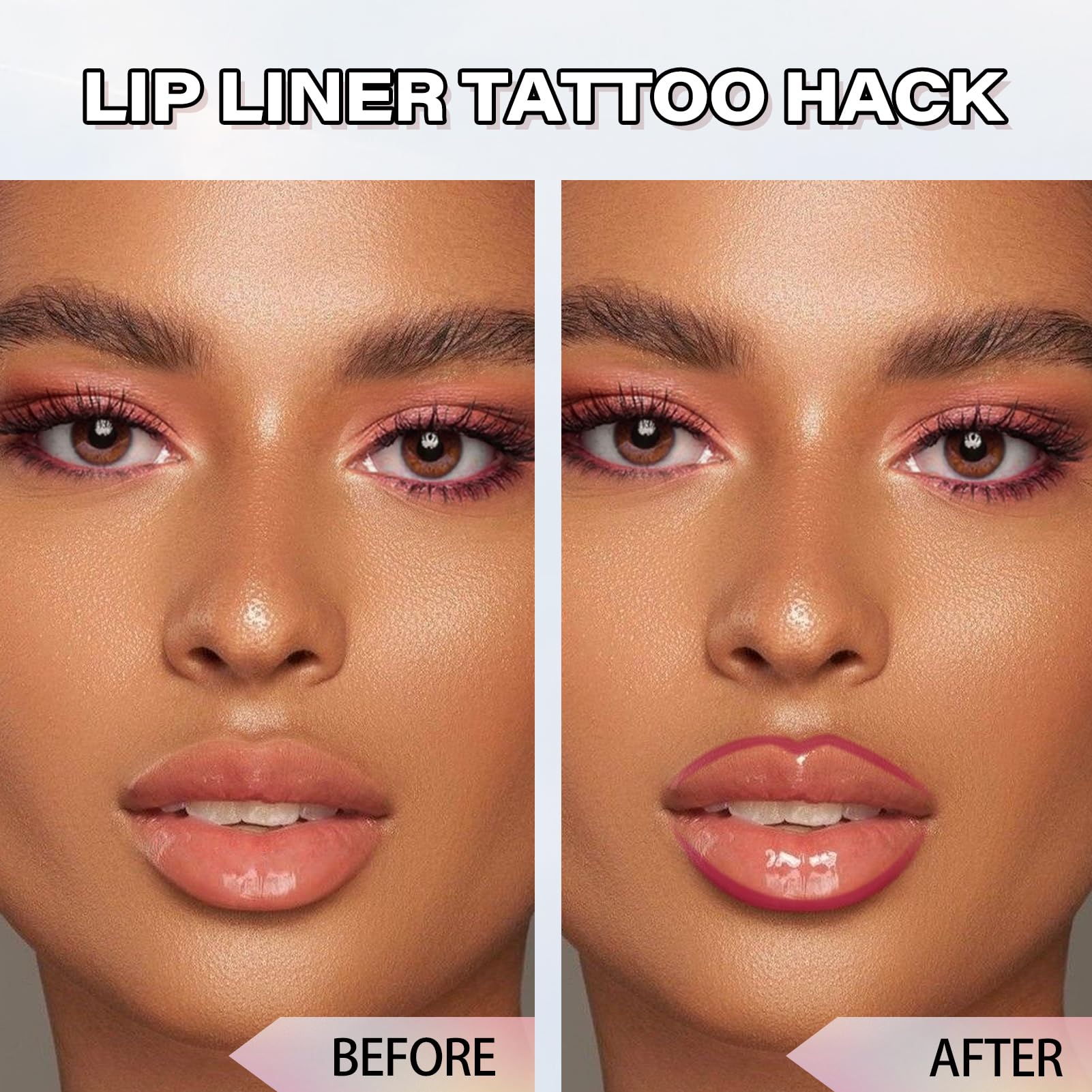 Cilrofelr Lip Tattoo Mauve muestra color duradero sobre la piel.