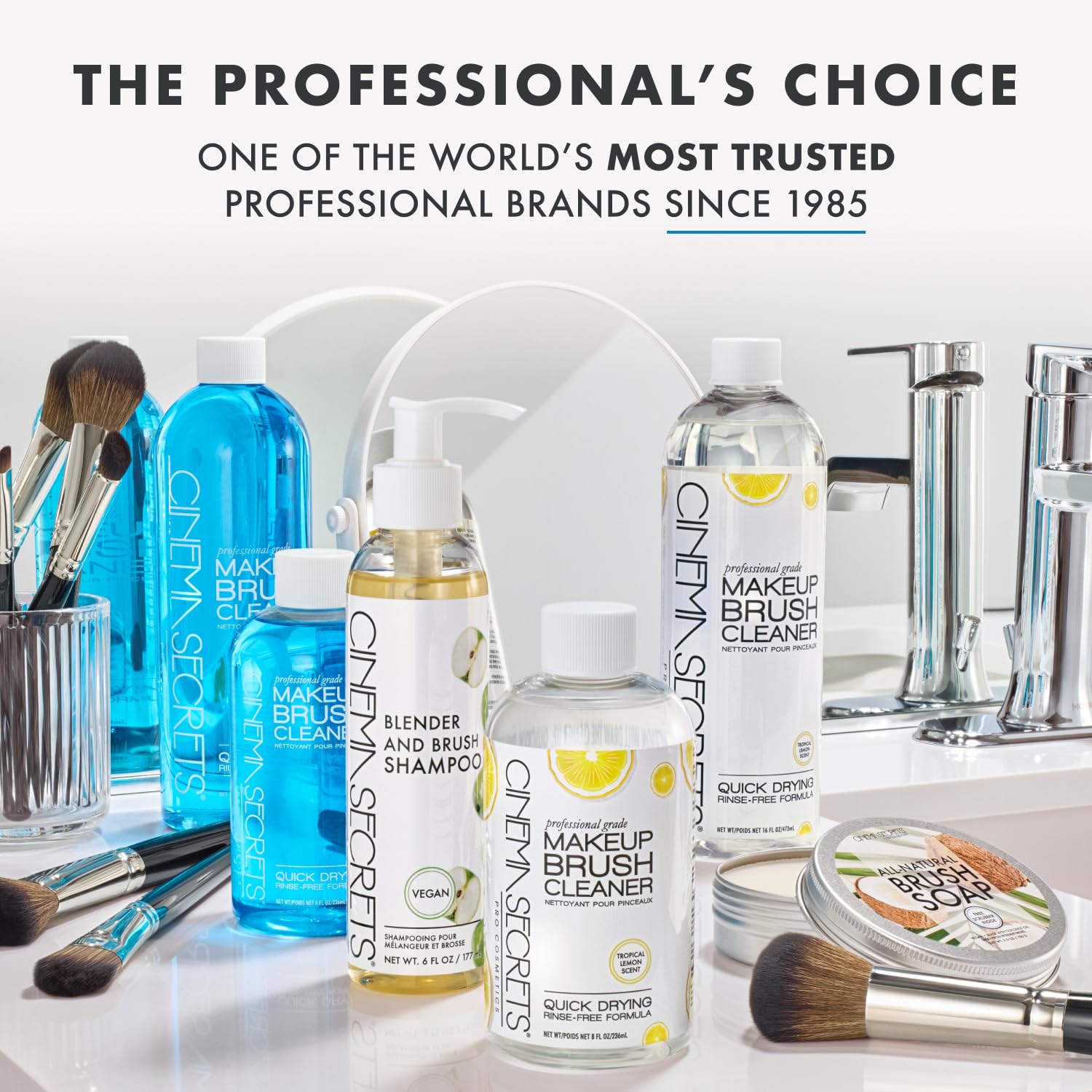 Professional-grade brush cleaner delivers salon-quality results for pros