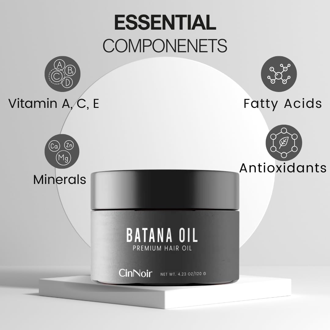 CinNoir Batana Oil scalp-treatment video capture shows nourishment