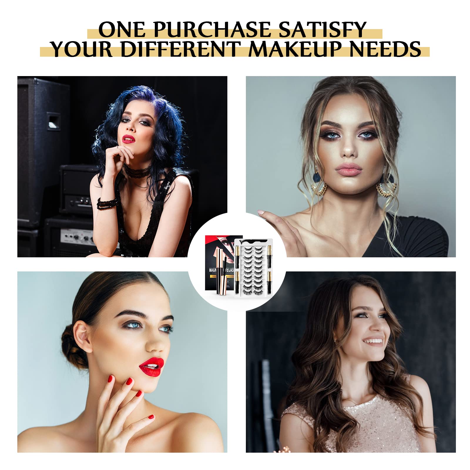 Cintizon reusable lashes designed for everyday makeup routines.