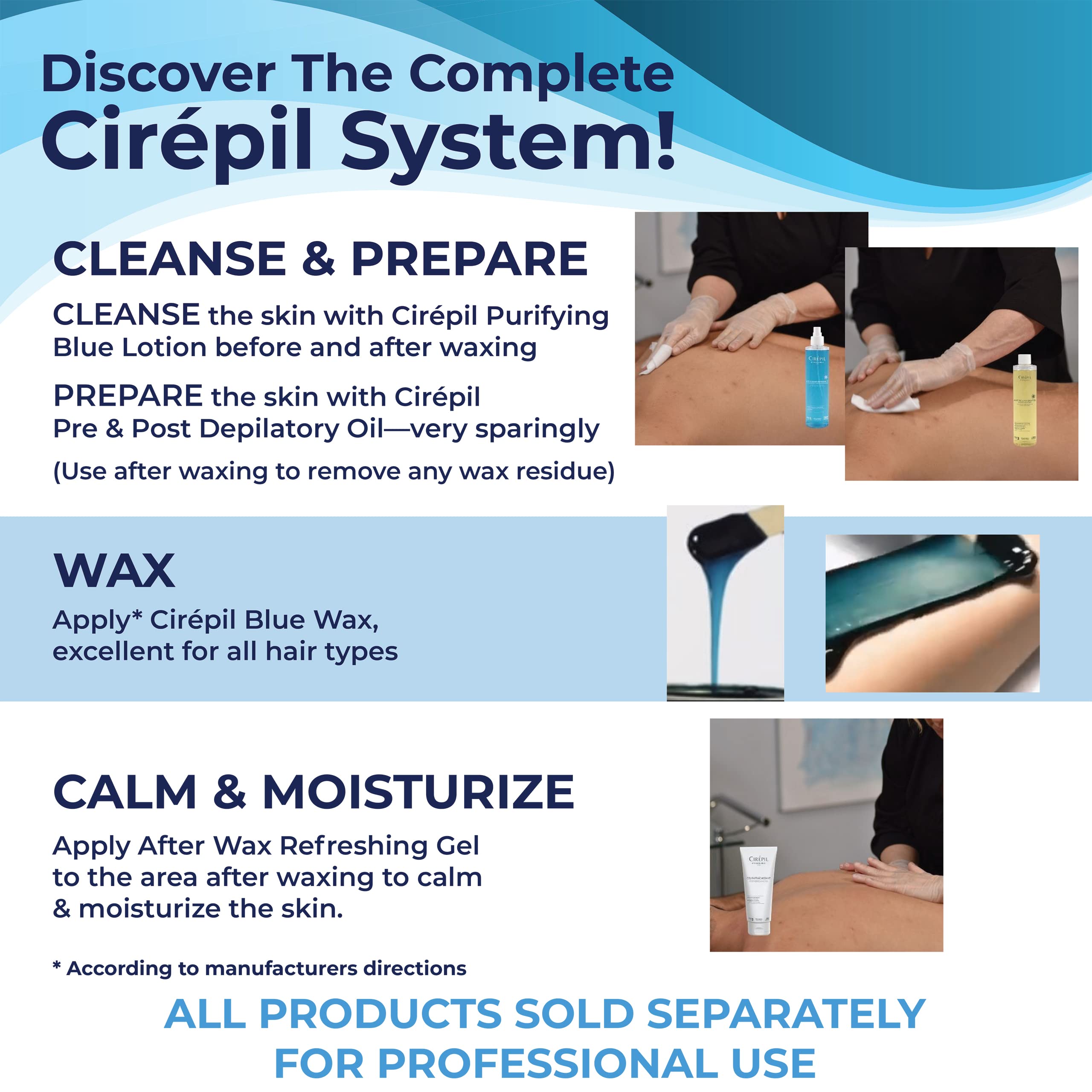 Cirepil Blue professional-use-only wax for salons