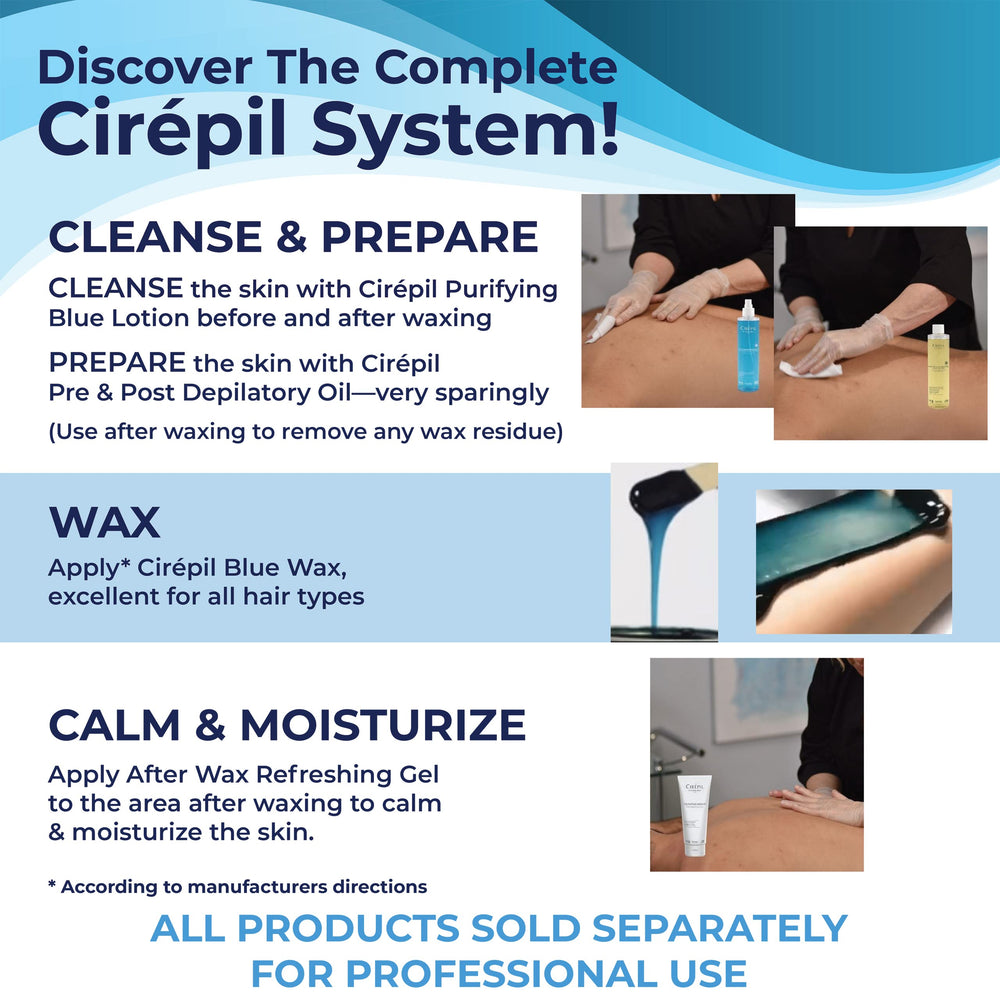 Cirepil Blue professional-use-only wax for salons