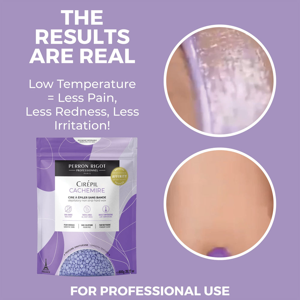 Cirepil Cachemire professional-use wax for salon-grade results at home.