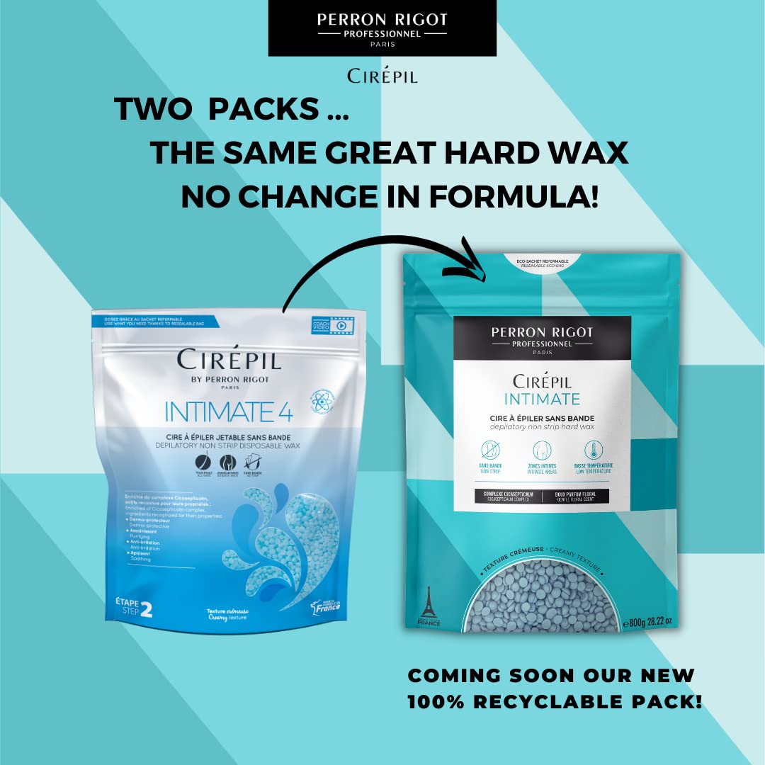Cirepil Intimate with Cicasepticalm complex purifies skin and reduces irritation