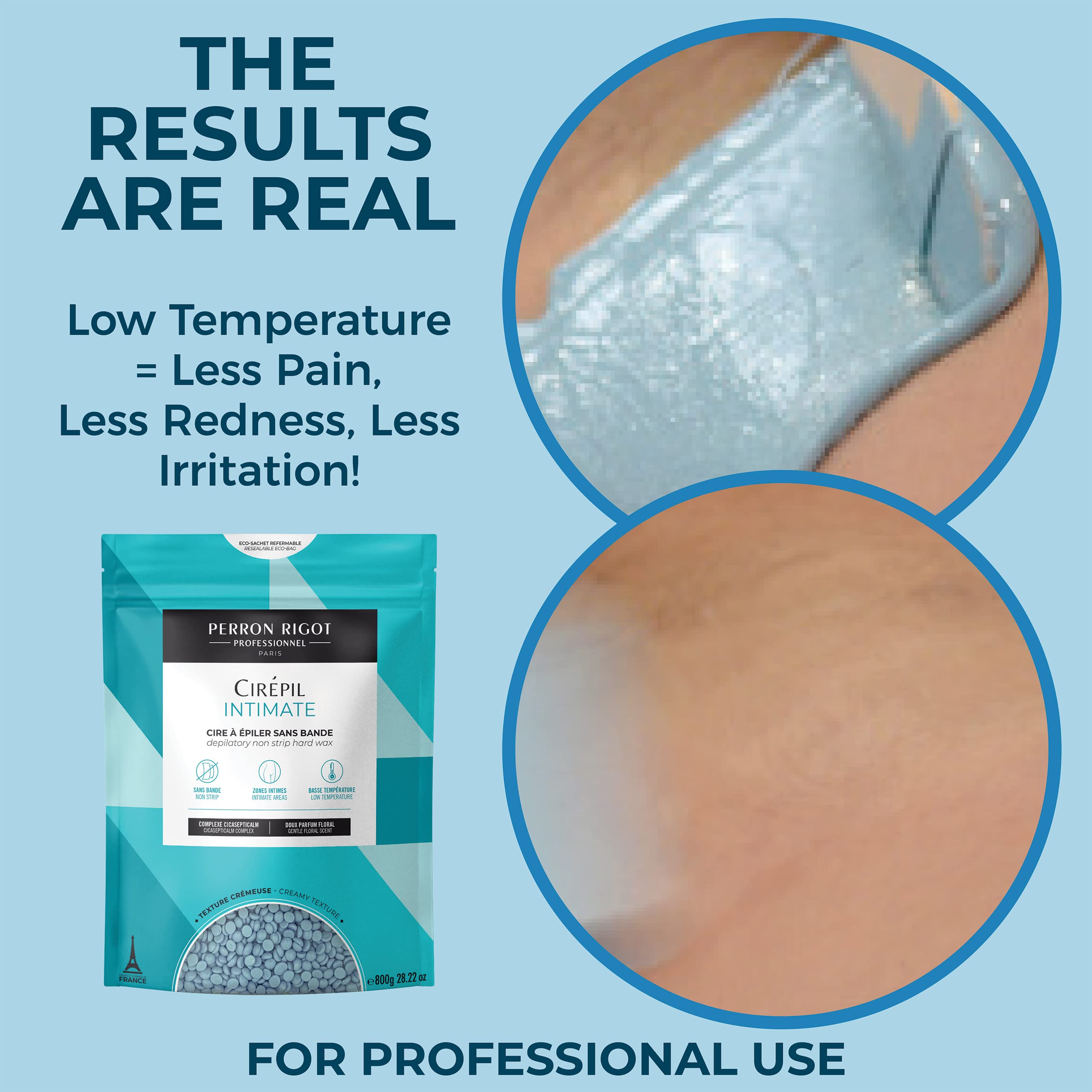 Ideal for Brazilian and bikini waxing at salons or at home