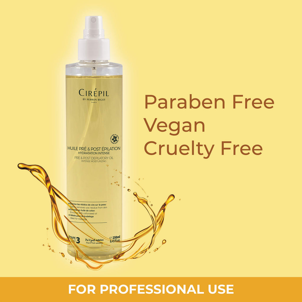 Cirepil jasmine scented formula evokes spa-like aroma during waxing.