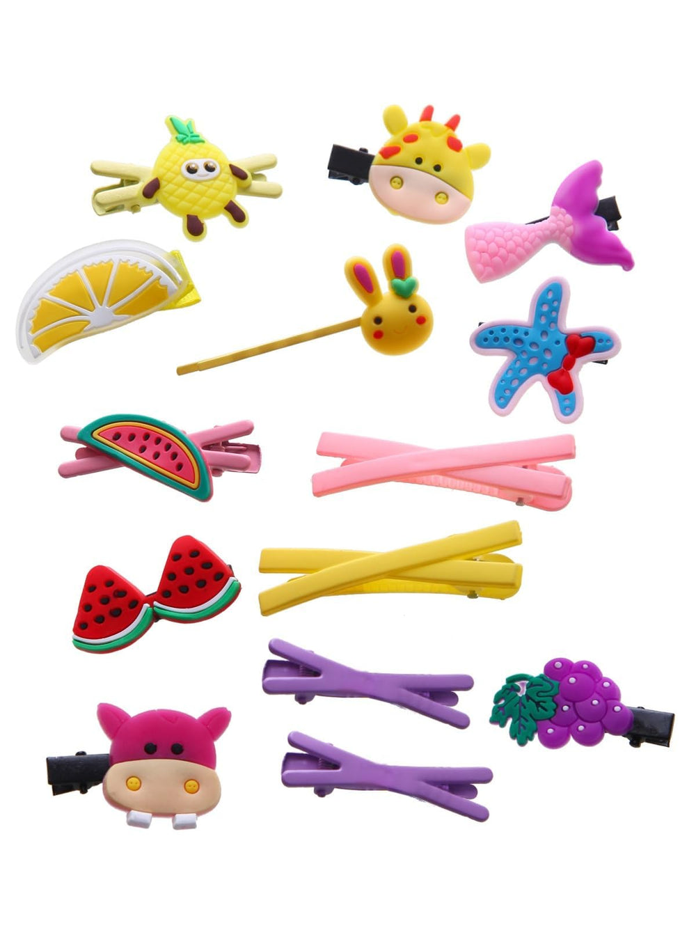 Barrettes CISMARK con nubes y dibujos suaves para verano