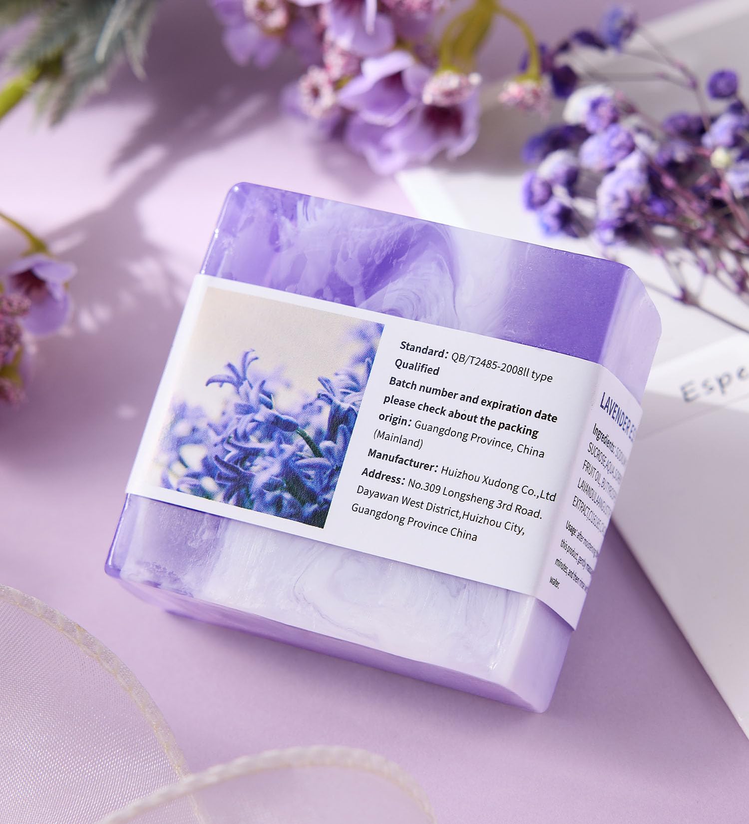 Vela de lavanda CITTA, ambiente suave y relajante