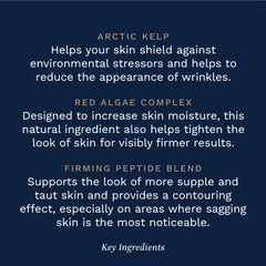 City Beauty Advanced Action Sculpting Cream neck application for subtle tightening