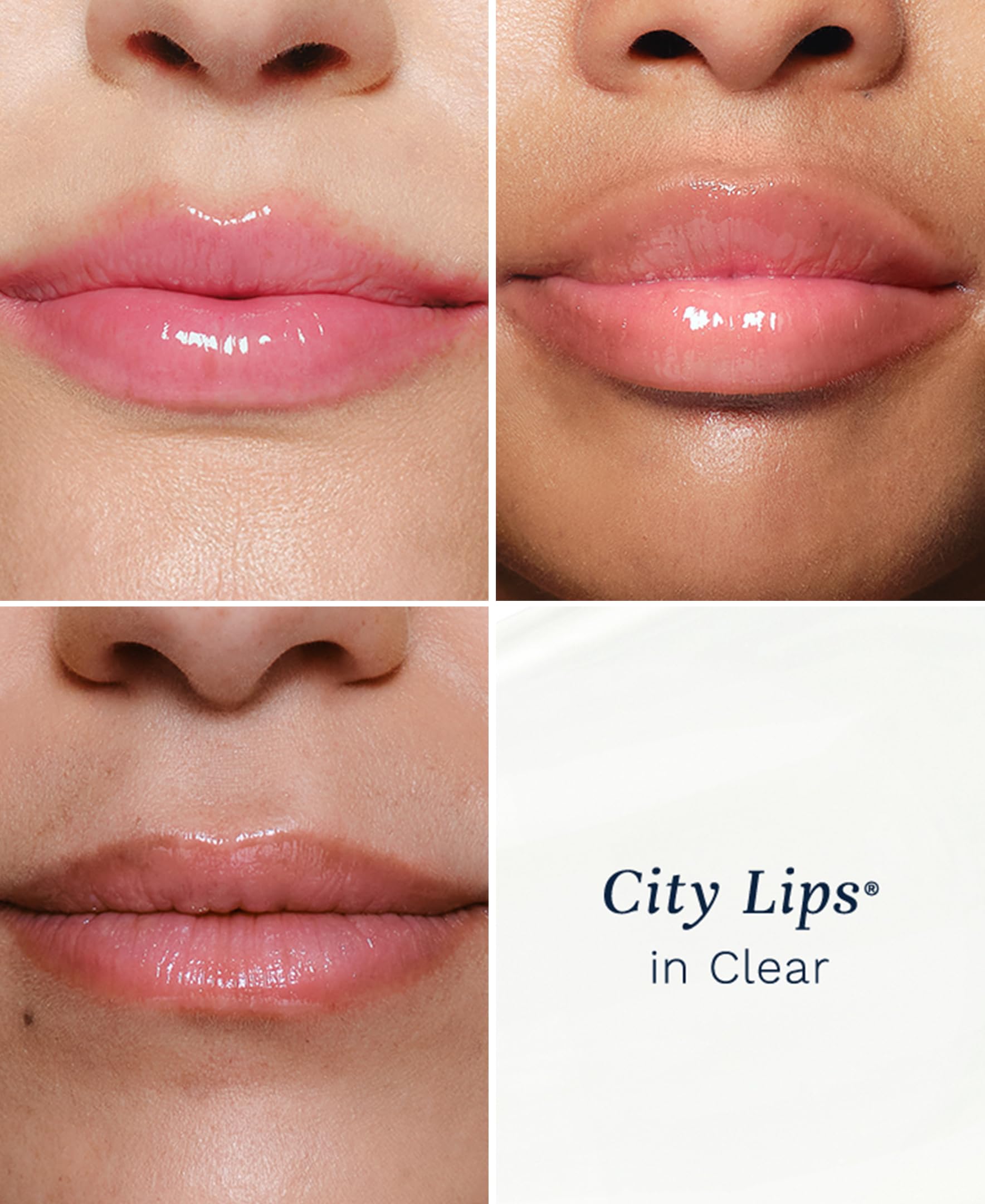 City Lips hyaluronic spheres deliver lasting moisture and plump-looking lips.