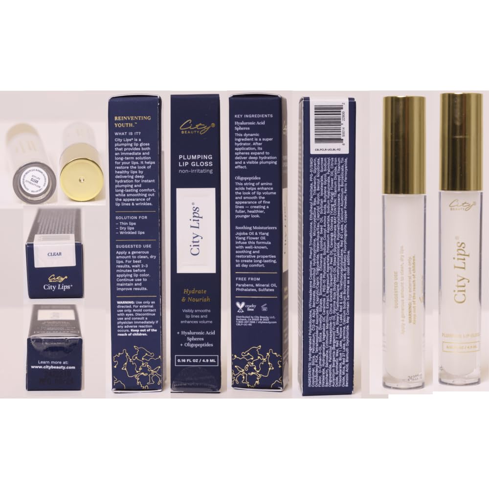 City Lips nourishing oils soothe with jojoba and ylang-ylang.