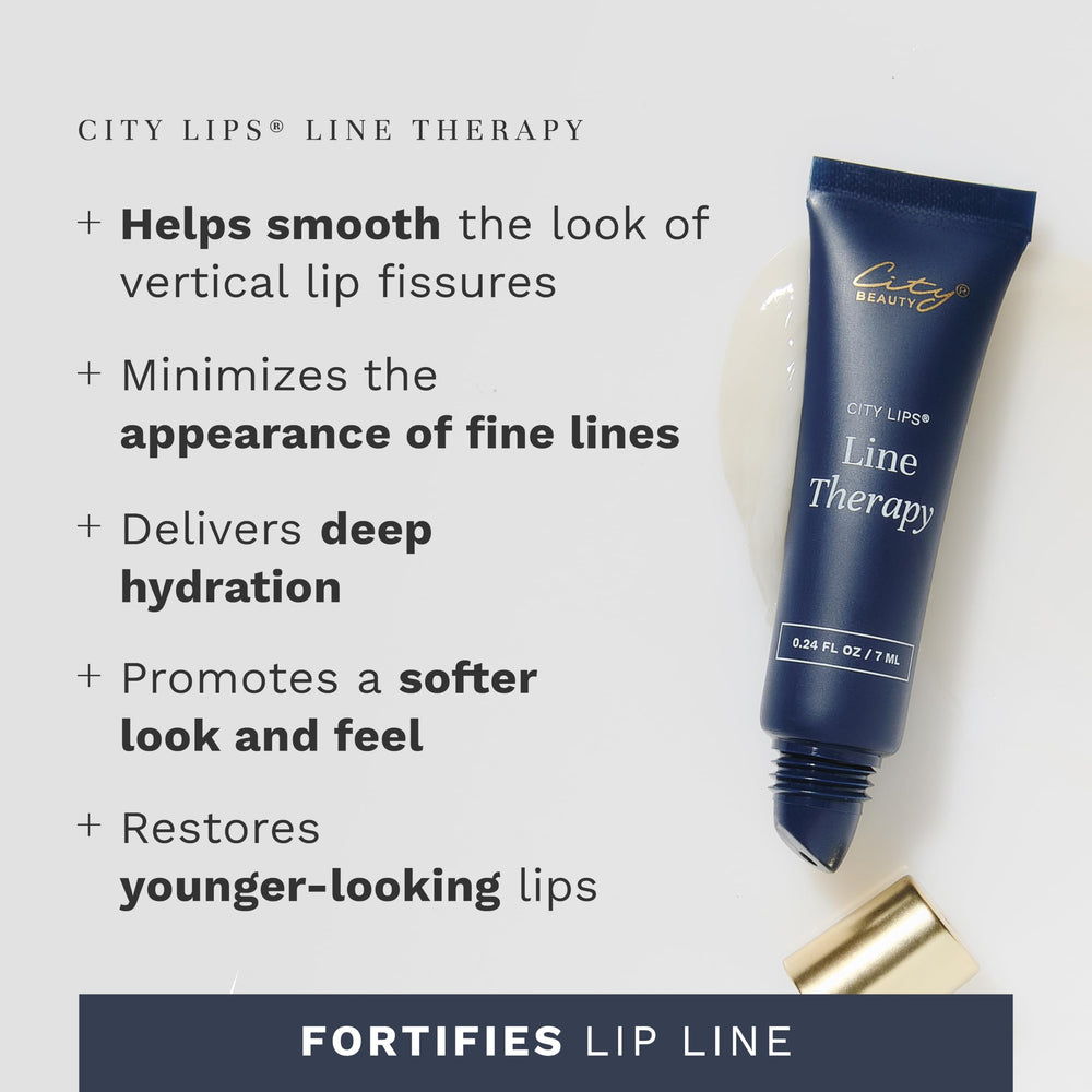 City Beauty City Lips Line Therapy reduces visible vertical wrinkles around the mouth.