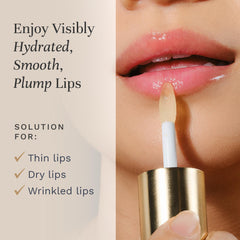 City Beauty City Lips Plumping Oil swirl reveals rich, creamy texture